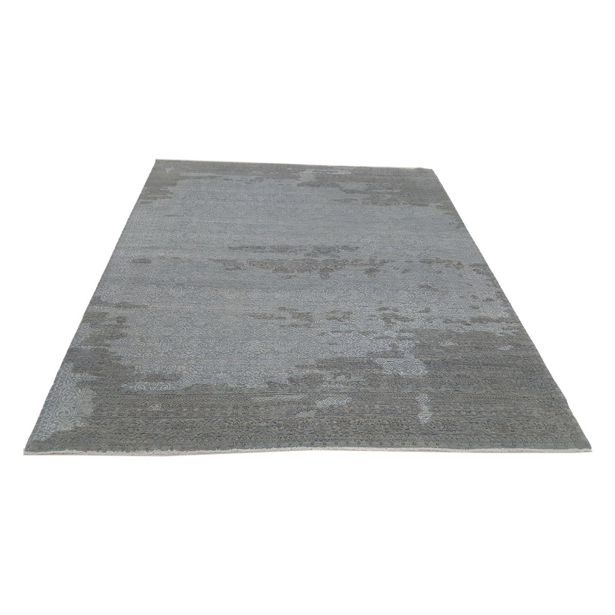 Pacific Erase 40275 Sky Beige Modern Hand Knotted Rug