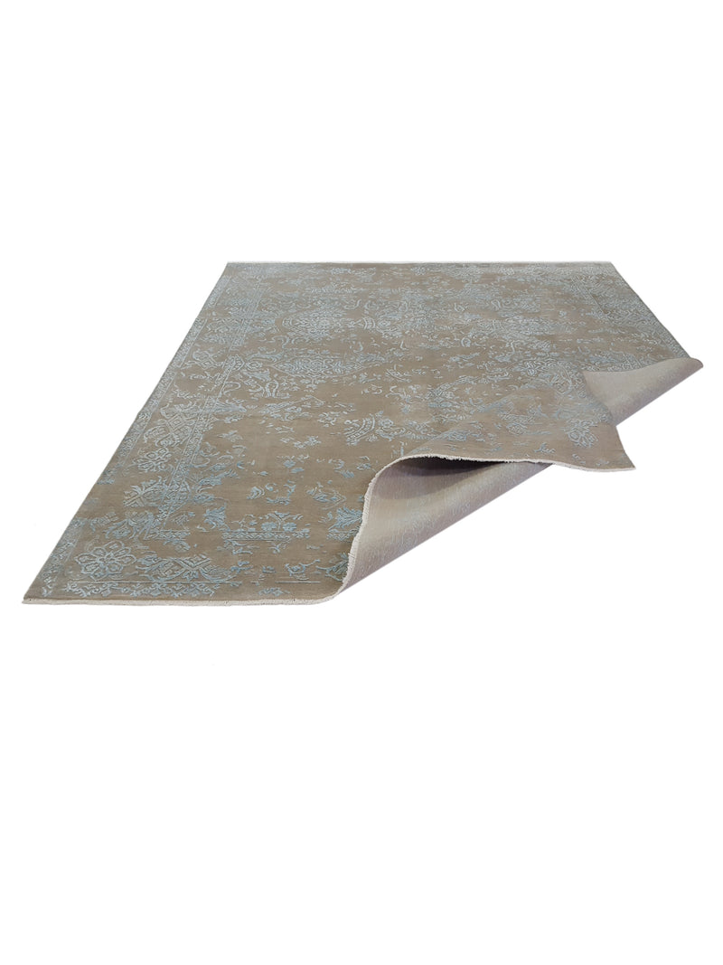 Pacific Erase 40276 Beige Sky Modern Hand Knotted Rug