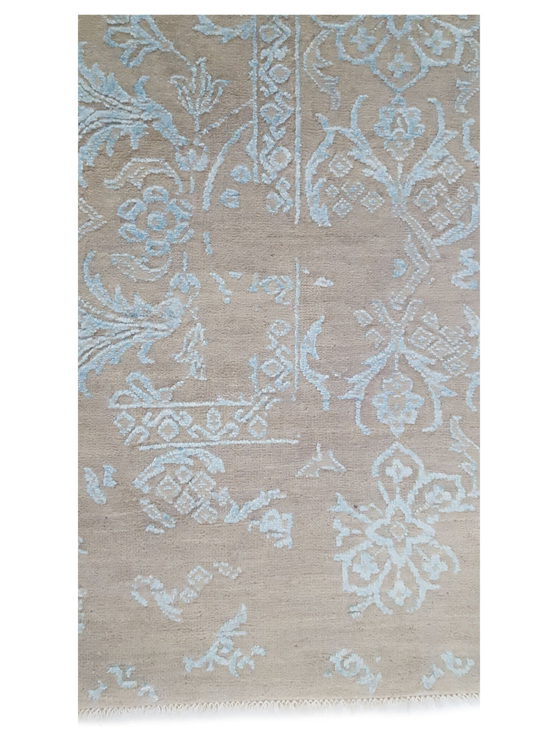 Pacific Erase 40276 Beige Sky Modern Hand Knotted Rug