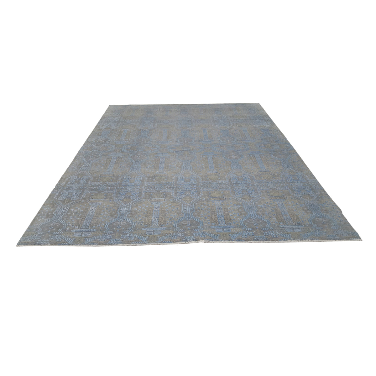 Pacific Erase 40280 Beige Sky Modern Hand Knotted Rug