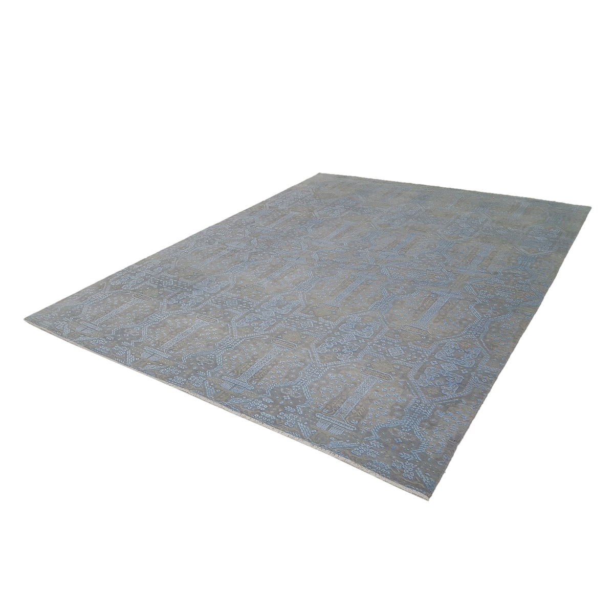 Pacific Erase 40280 Beige Sky Modern Hand Knotted Rug