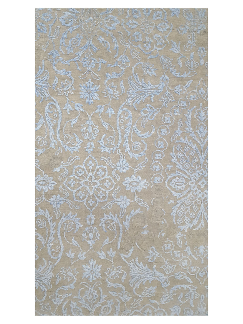 Pacific Erase 40282 Grey Sky Modern Hand Knotted Rug