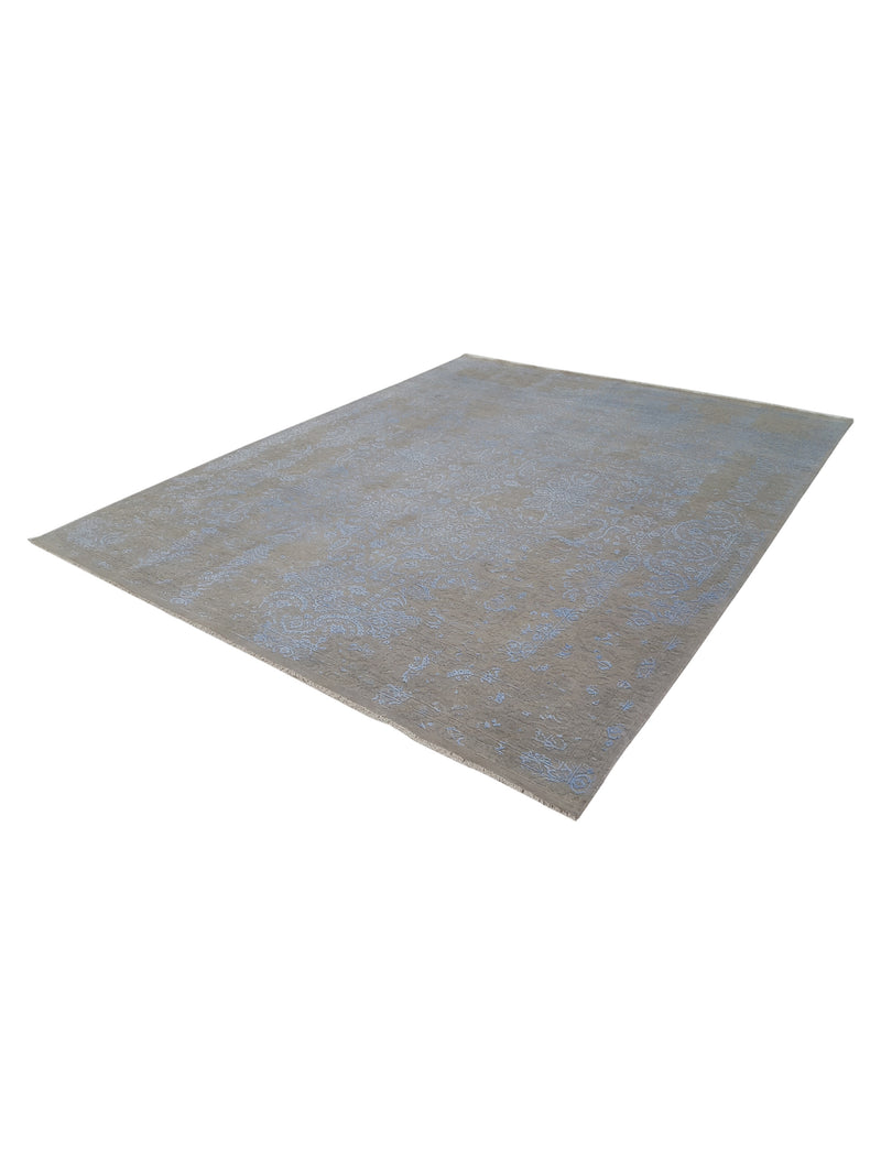 Pacific Erase 40282 Grey Sky Modern Hand Knotted Rug