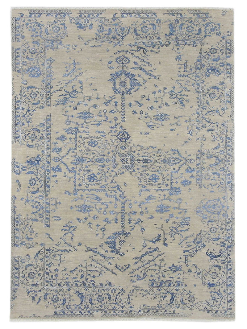 Pacific Erase  Beige Blue Modern