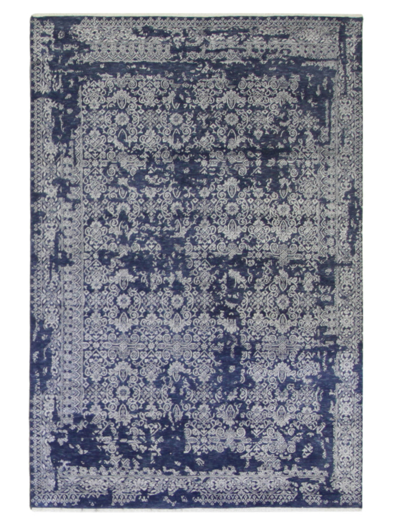 Pacific Erase  Jade Blue Silver Modern