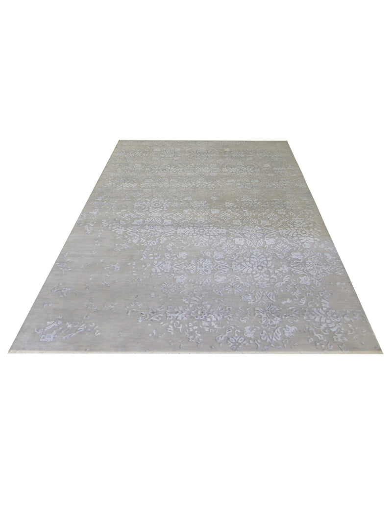 Pacific Erase 40309 Beige Sky Modern Hand Knotted Rug