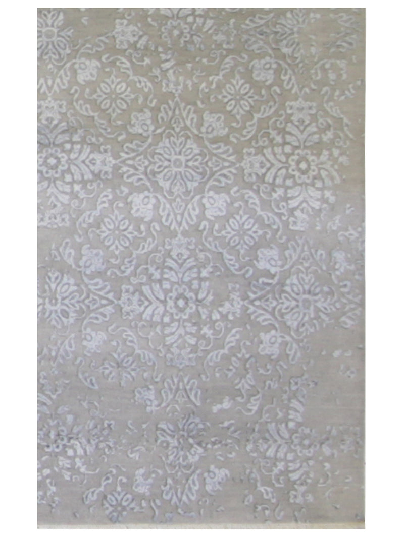 Pacific Erase 40309 Beige Sky Modern Hand Knotted Rug