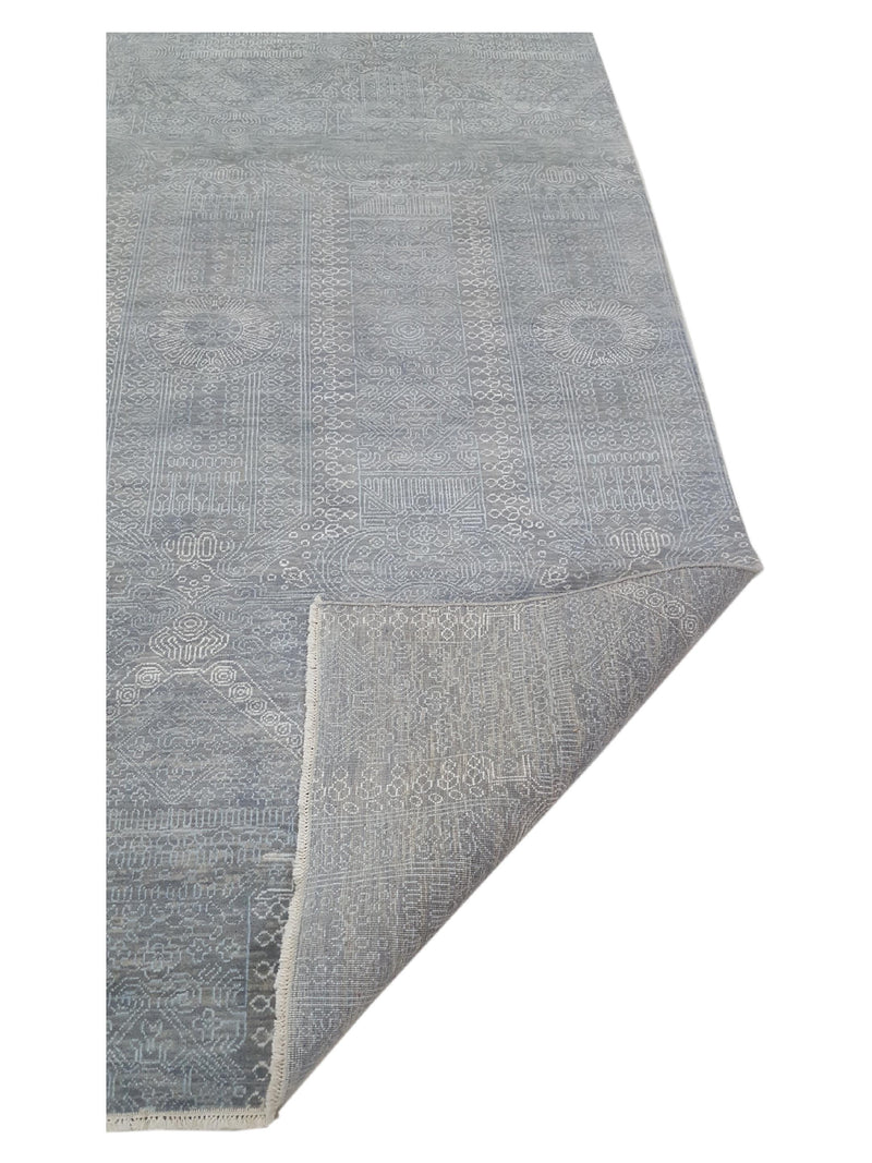 Pacific Jewel 40317 Grey Beige Transitional Hand Knotted Rug