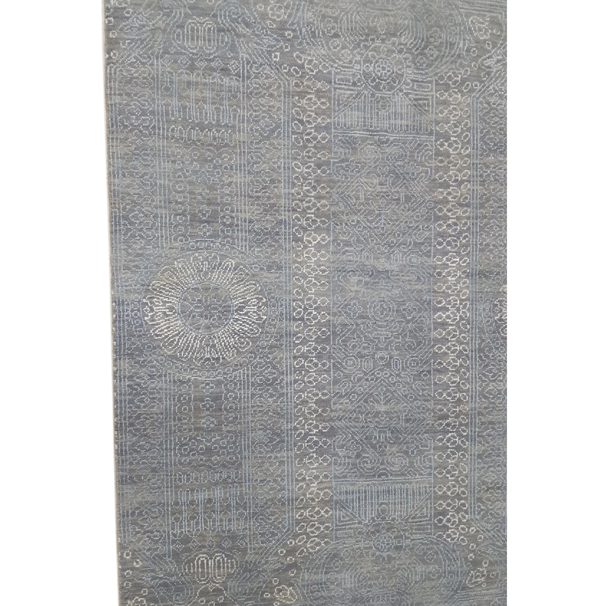 Pacific Jewel 40317 Grey Beige Transitional Hand Knotted Rug