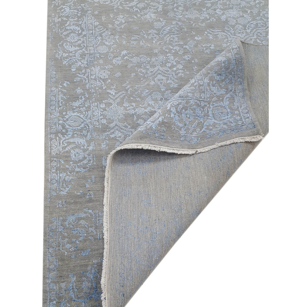 Pacific Erase 40322 Silver Sky Modern Hand Knotted Rug