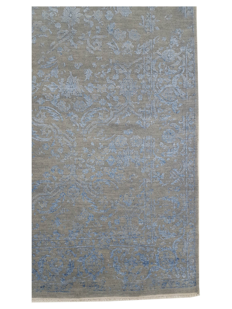 Pacific Erase 40322 Silver Sky Modern Hand Knotted Rug