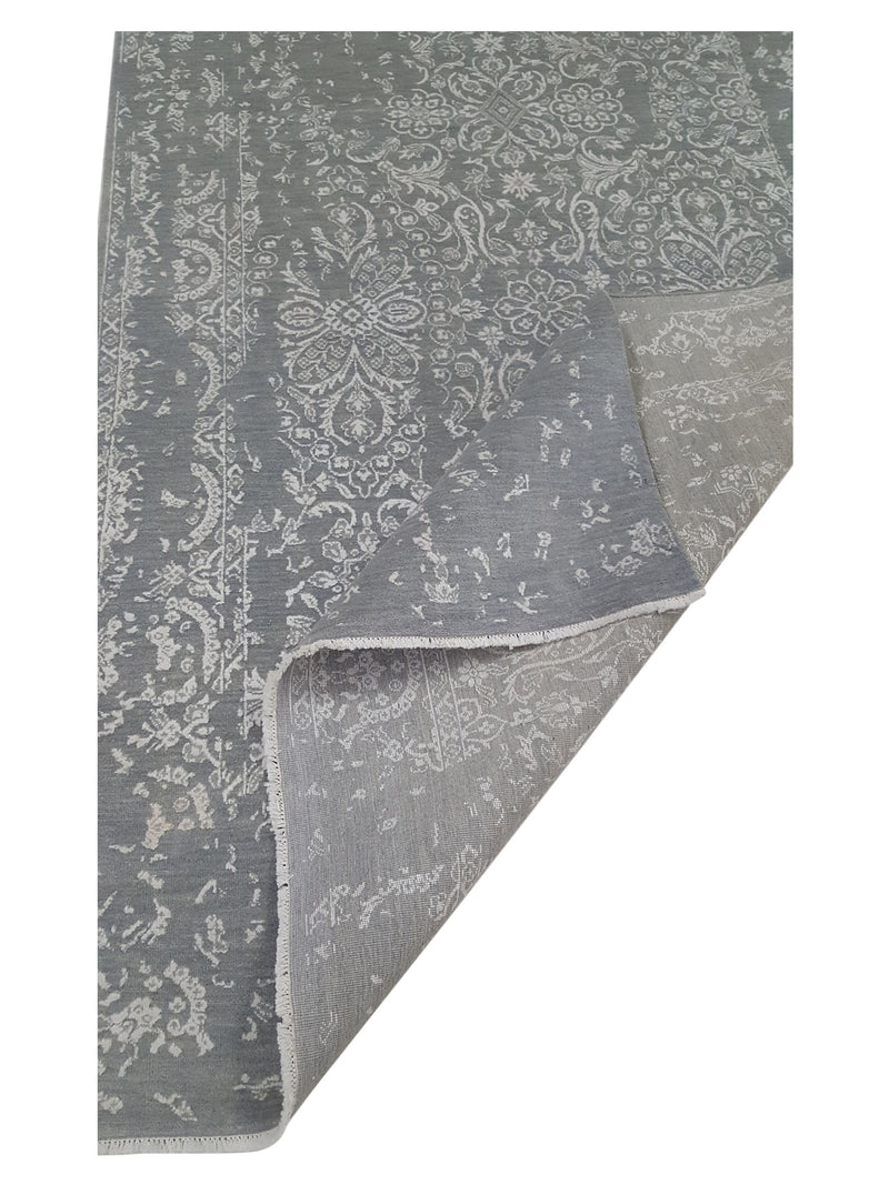 Pacific Erase 40332 Grey Beige Modern Hand Knotted Rug