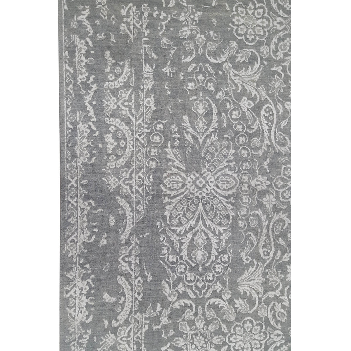 Pacific Erase 40332 Grey Beige Modern Hand Knotted Rug