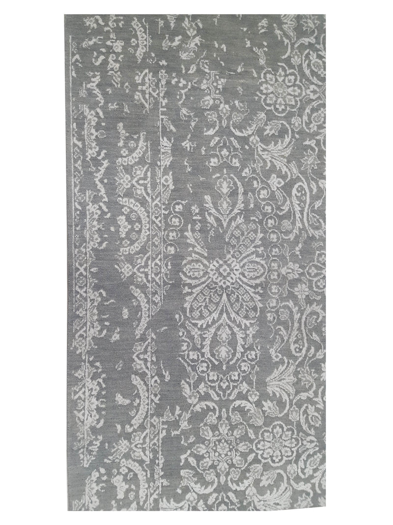 Pacific Erase 40332 Grey Beige Modern Hand Knotted Rug