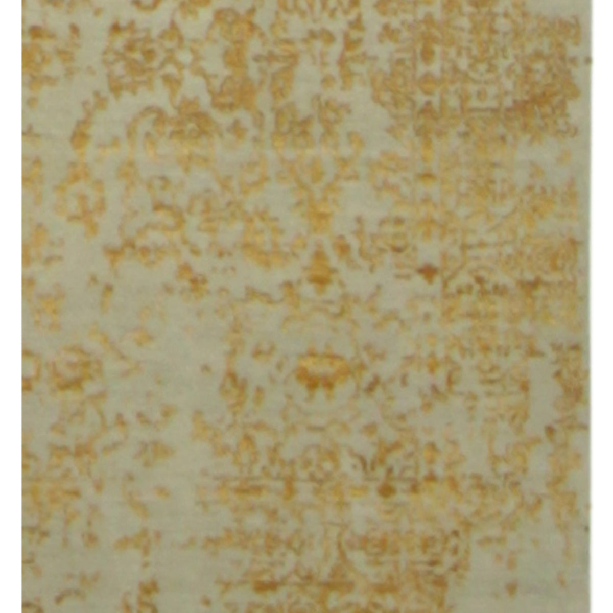 Pacific Erase 40339 Beige Gold Modern Hand Knotted Rug