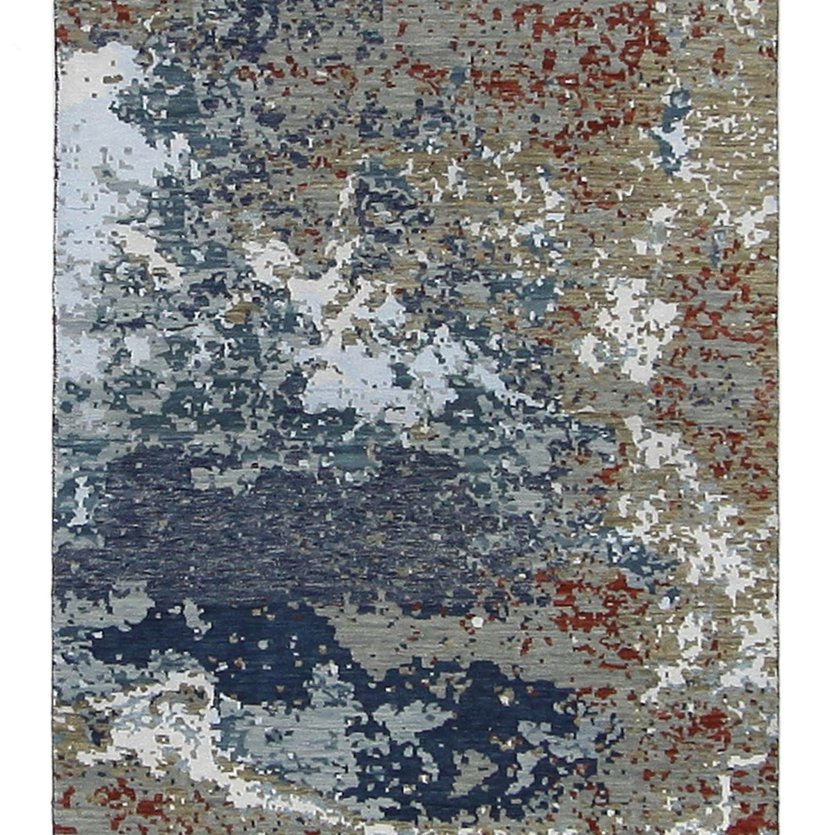 Pacific Galaxy  Grey Blue Modern
