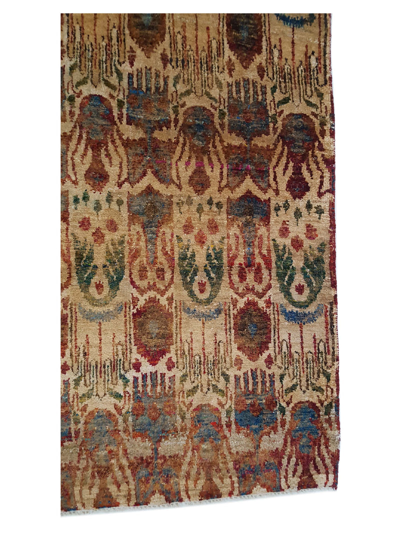 Pacific Sari Silk 40381 Multi Multi Transitional Hand Knotted Rug