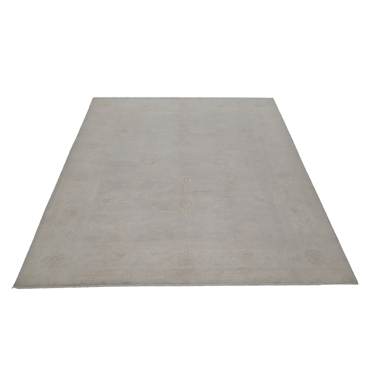 Pacific Ziegler 40402 Grey Ivory Transitional Hand Knotted Rug