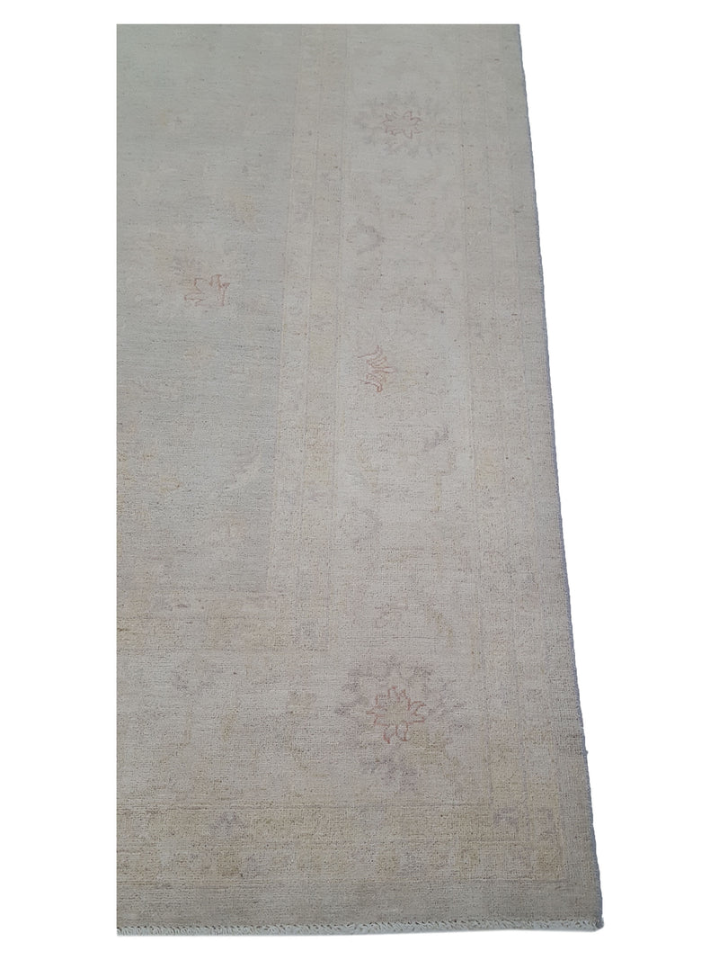 Pacific Ziegler 40402 Grey Ivory Transitional Hand Knotted Rug