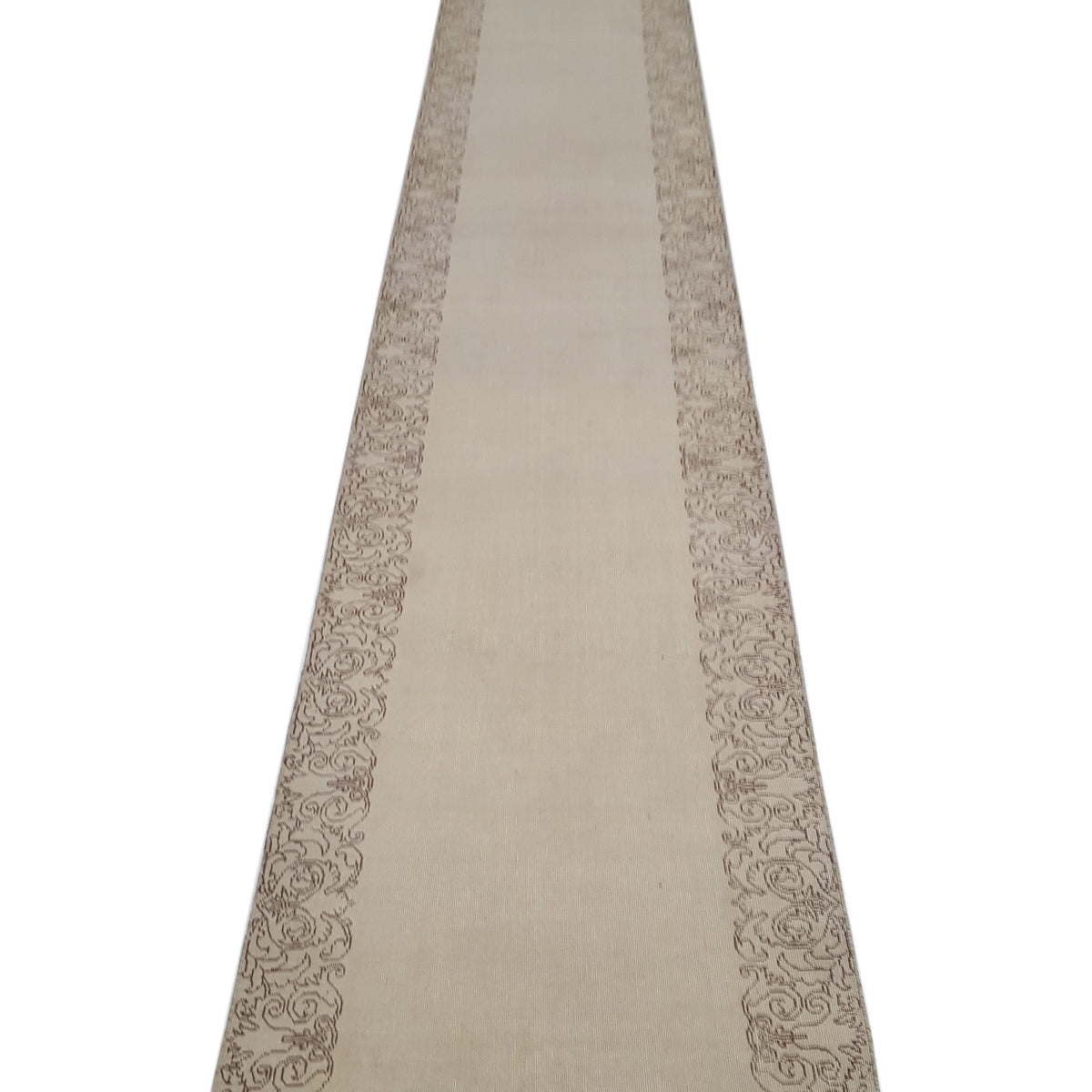 Pacific Vintage 40439 Beige Beige Vintage Hand Knotted Rug