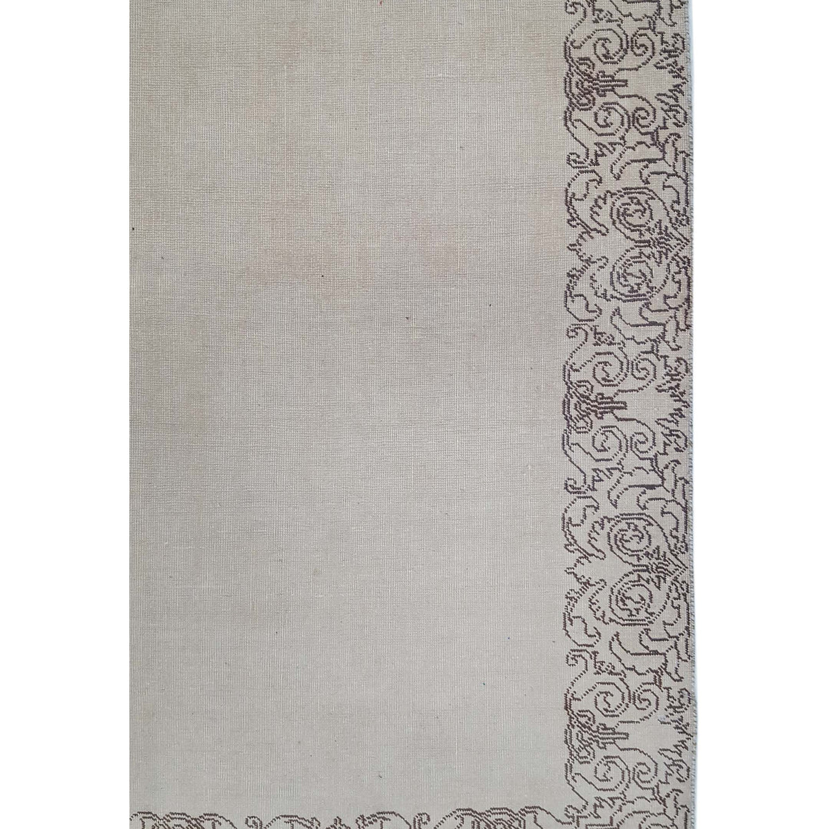Pacific Vintage 40439 Beige Beige Vintage Hand Knotted Rug