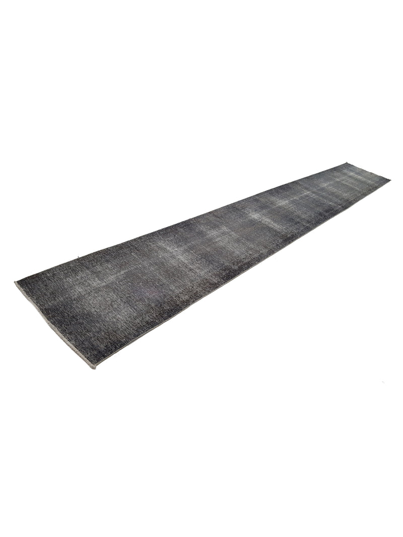 Pacific Vintage 40488 Grey Grey Vintage Hand Knotted Rug