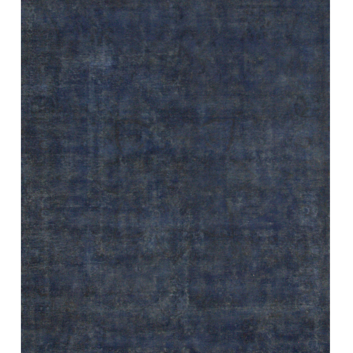 Pacific Vintage Overdyed 40510 Navy Navy Vintage Hand Knotted Rug