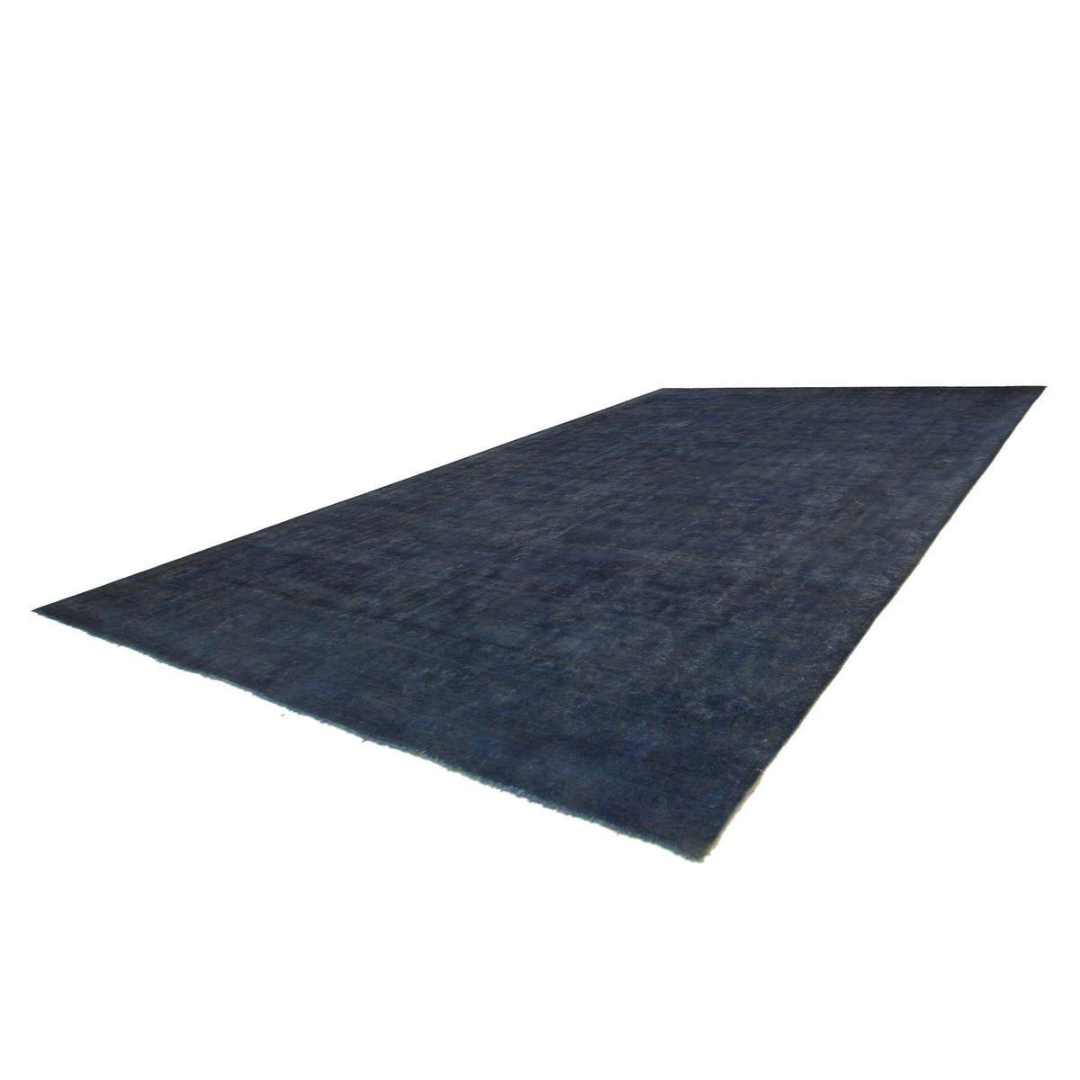 Pacific Vintage Overdyed 40510 Navy Navy Vintage Hand Knotted Rug