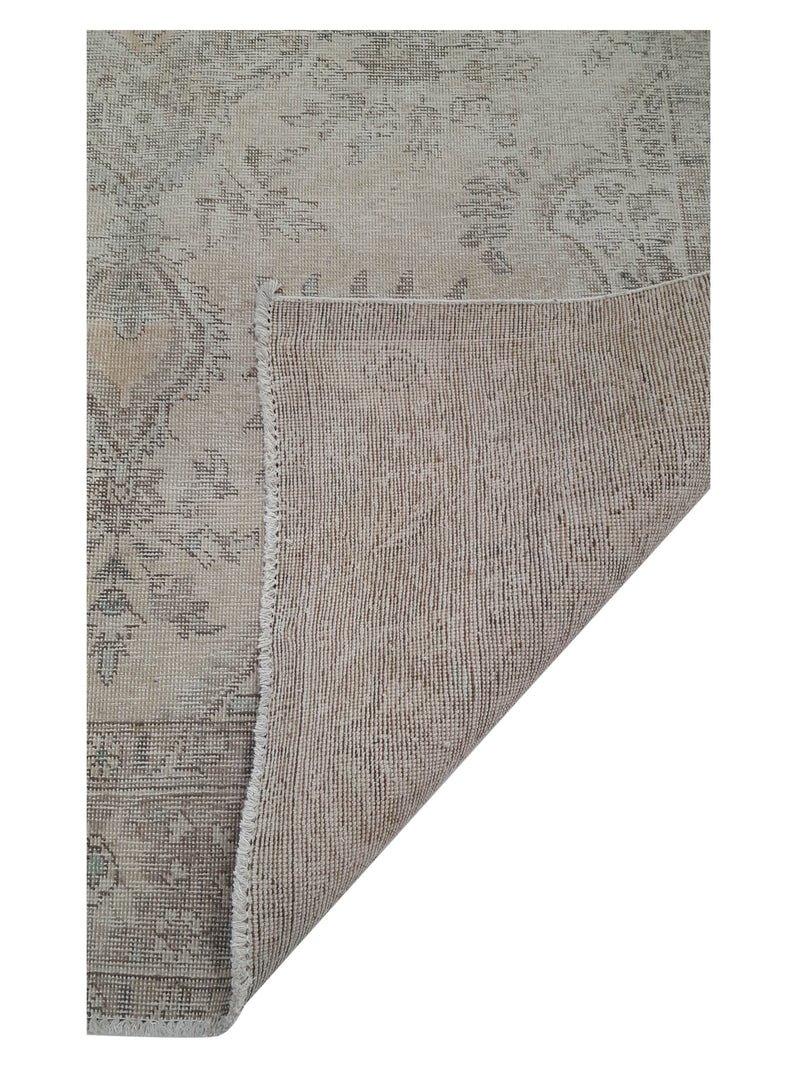 Pacific Vintage 40515 Ivory Ivory Vintage Hand Knotted Rug