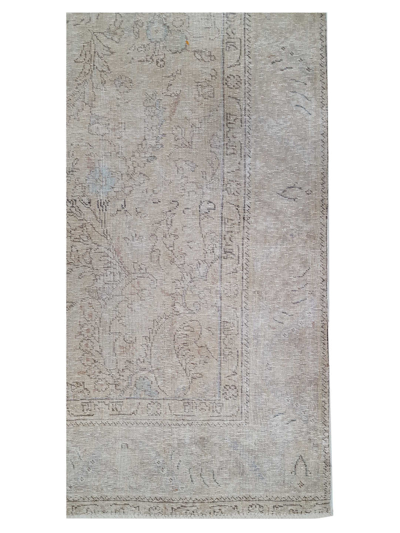 Pacific Vintage 40527 Beige Beige Vintage Hand Knotted Rug