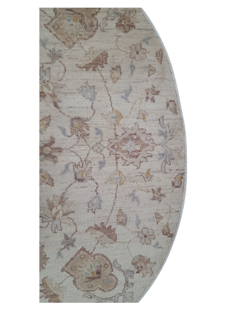 Pacific Ziegler 40565 Ivory Ivory Transitional Hand Knotted Rug