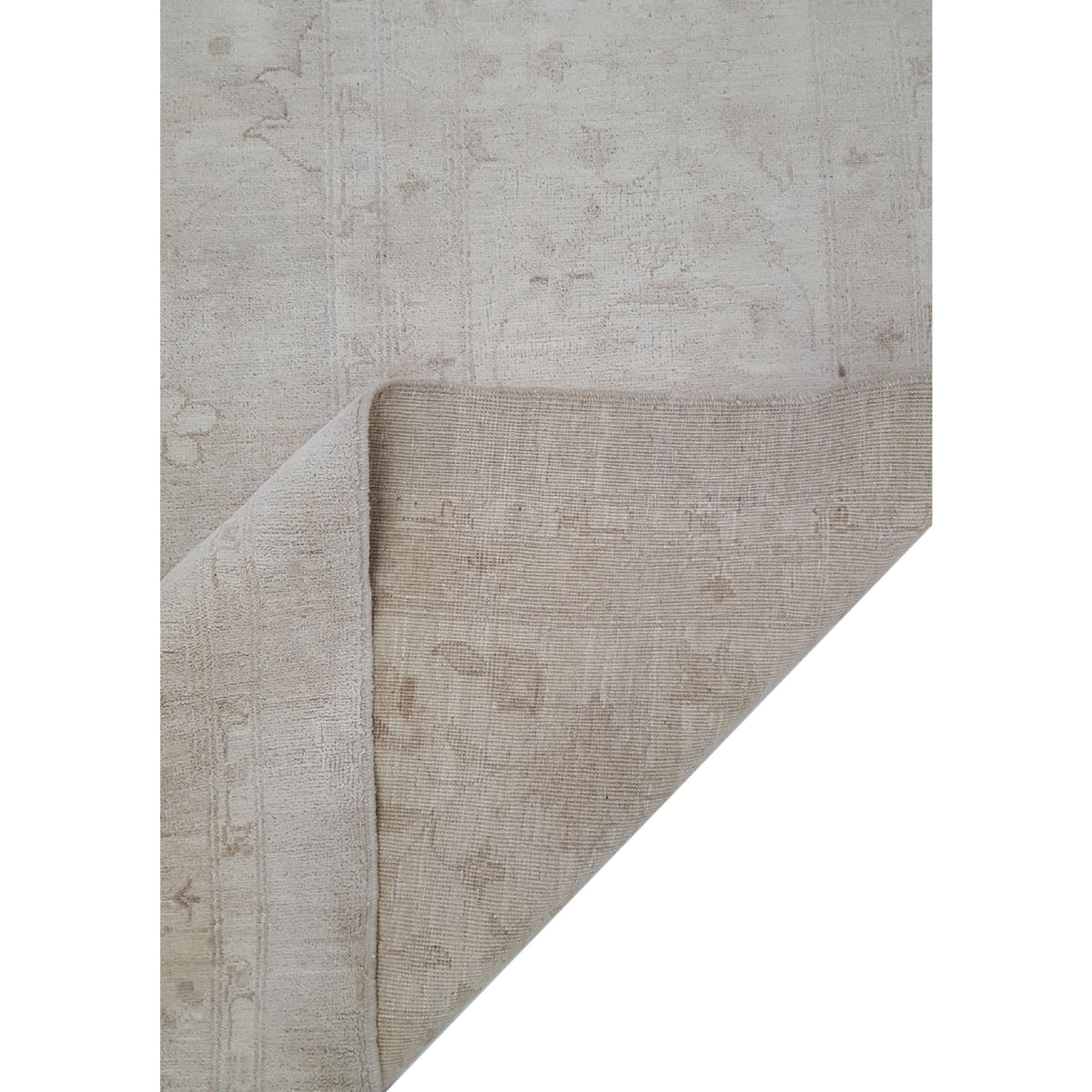 Pacific Ziegler 40569 Ivory Ivory Transitional Hand Knotted Rug