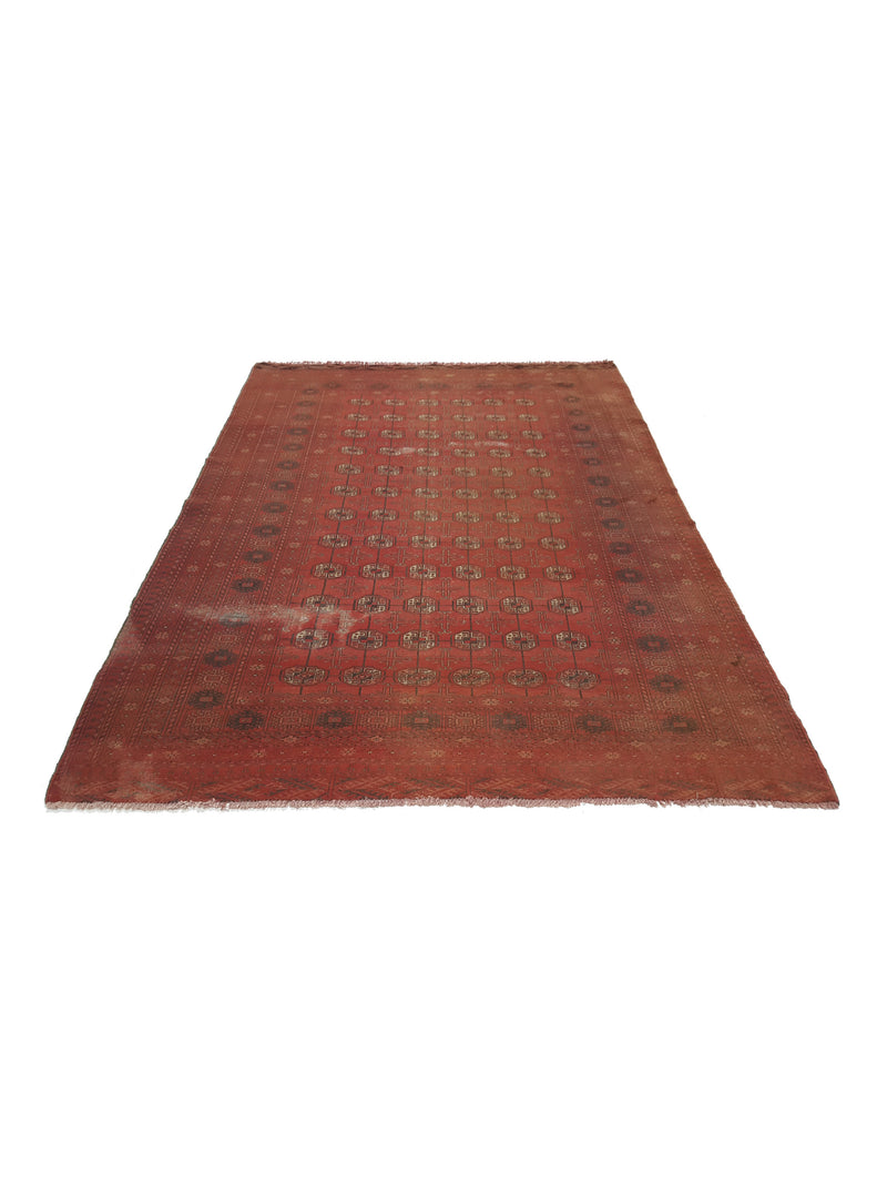 Fasa Antique Bashir 40573 Rust Rust Traditional Antique Rug
