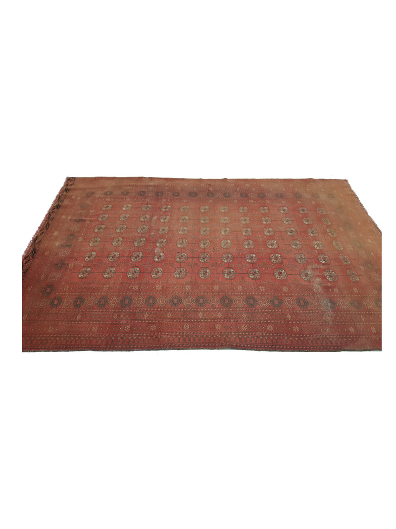 Fasa Antique Bashir 40573 Rust Rust Traditional Antique Rug