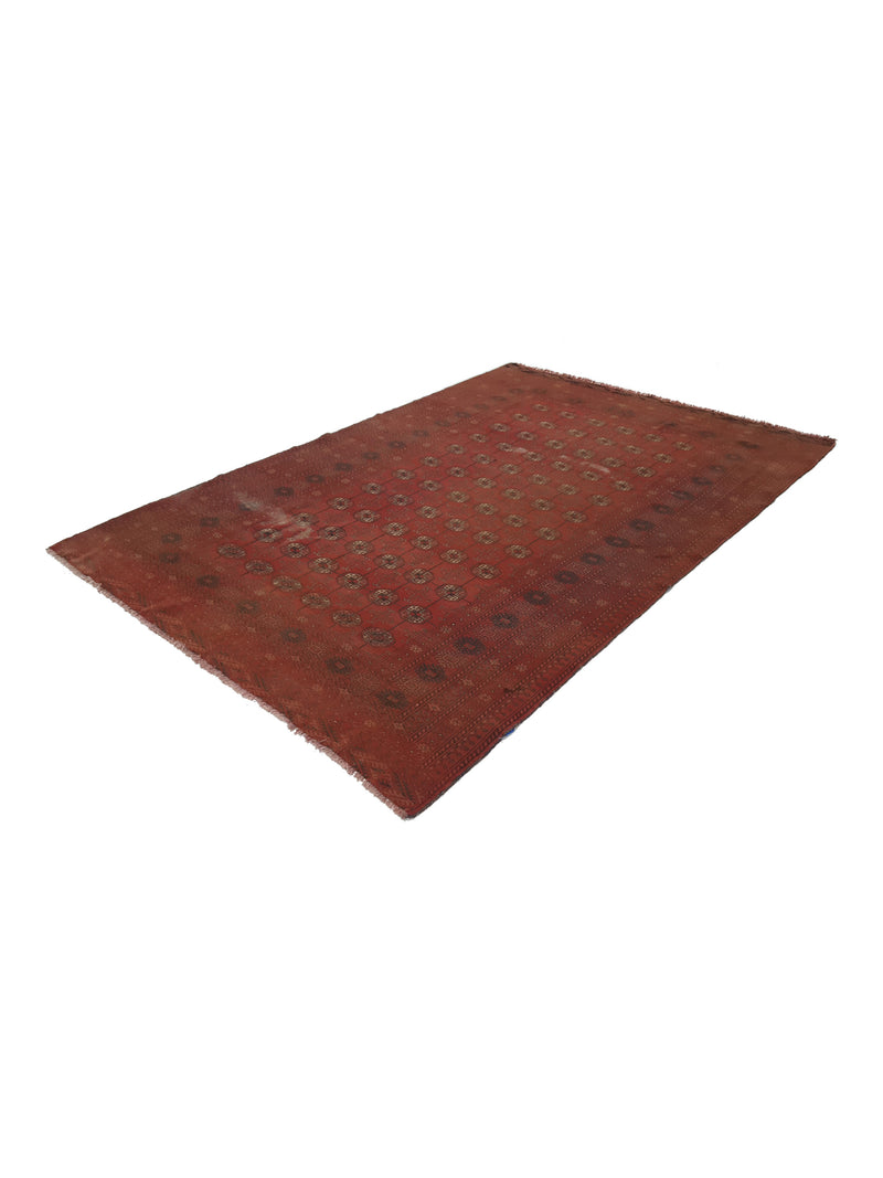 Fasa Antique Bashir 40573 Rust Rust Traditional Antique Rug