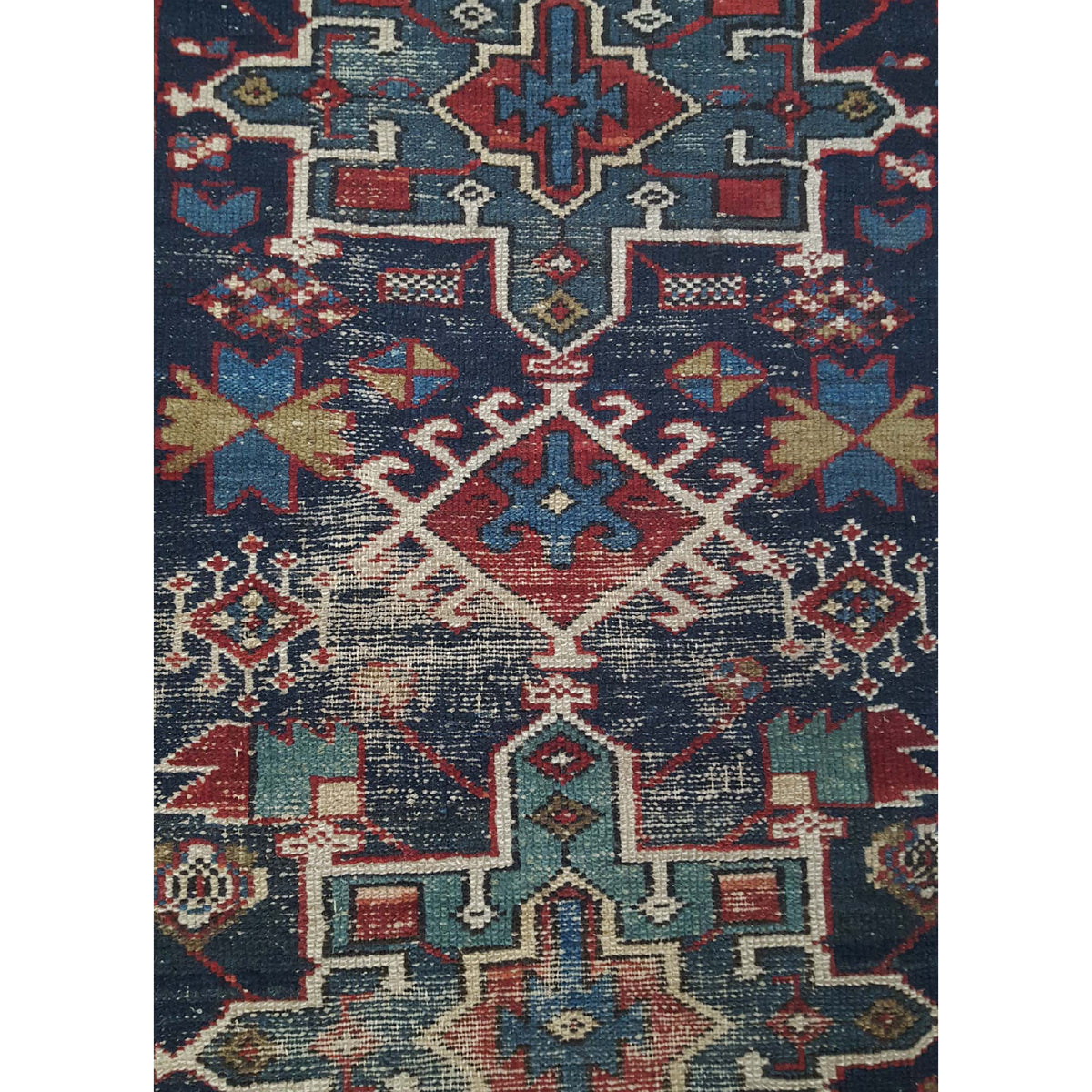 Pacific Karajah 40590 Black Red Traditional Hand Knotted Rug