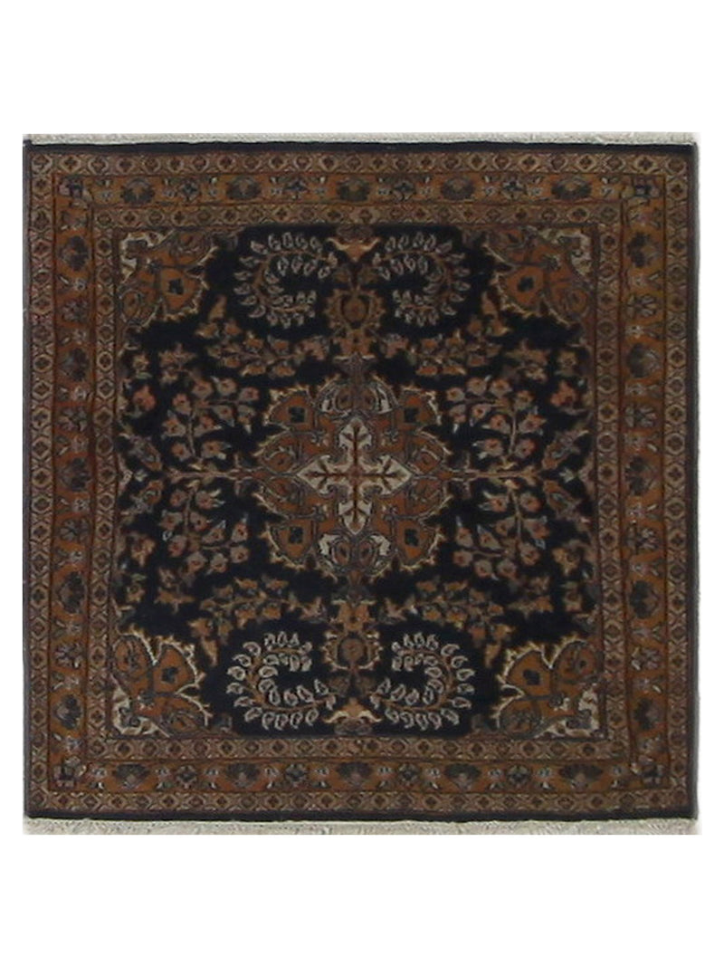 Pacific Sarouk  Navy Gold Traditional