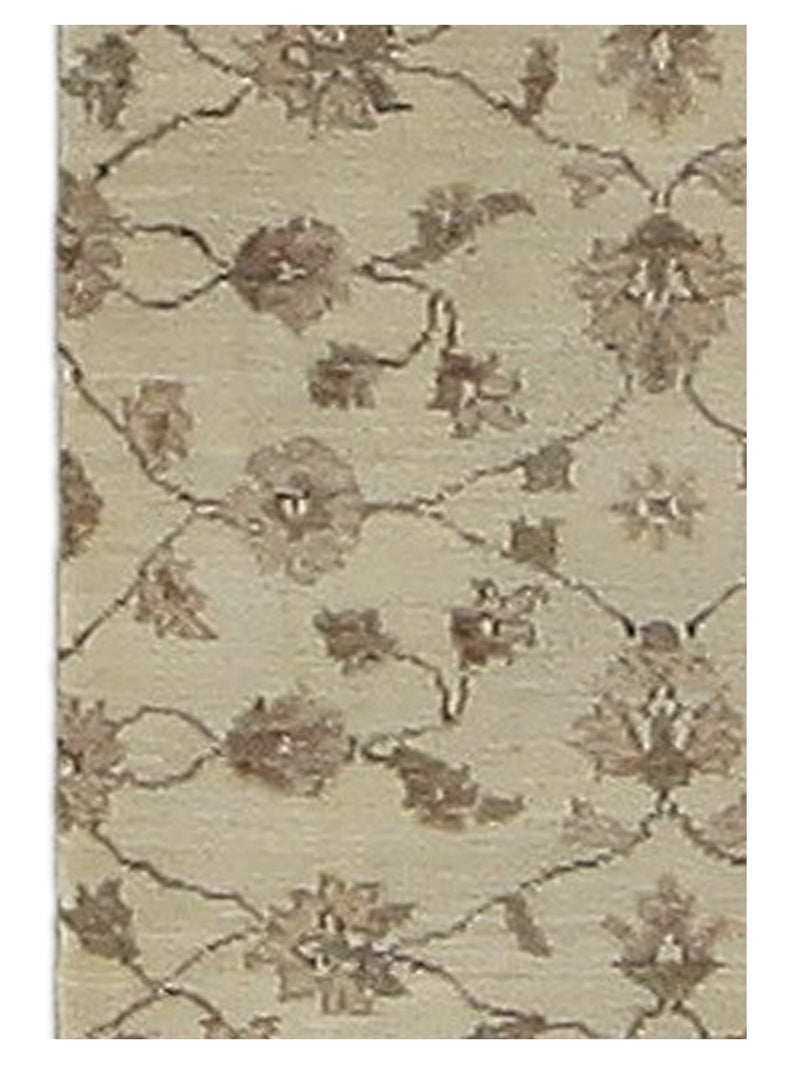 Pacific Ziegler 40599 Ivory Ivory Transitional Hand Knotted Rug