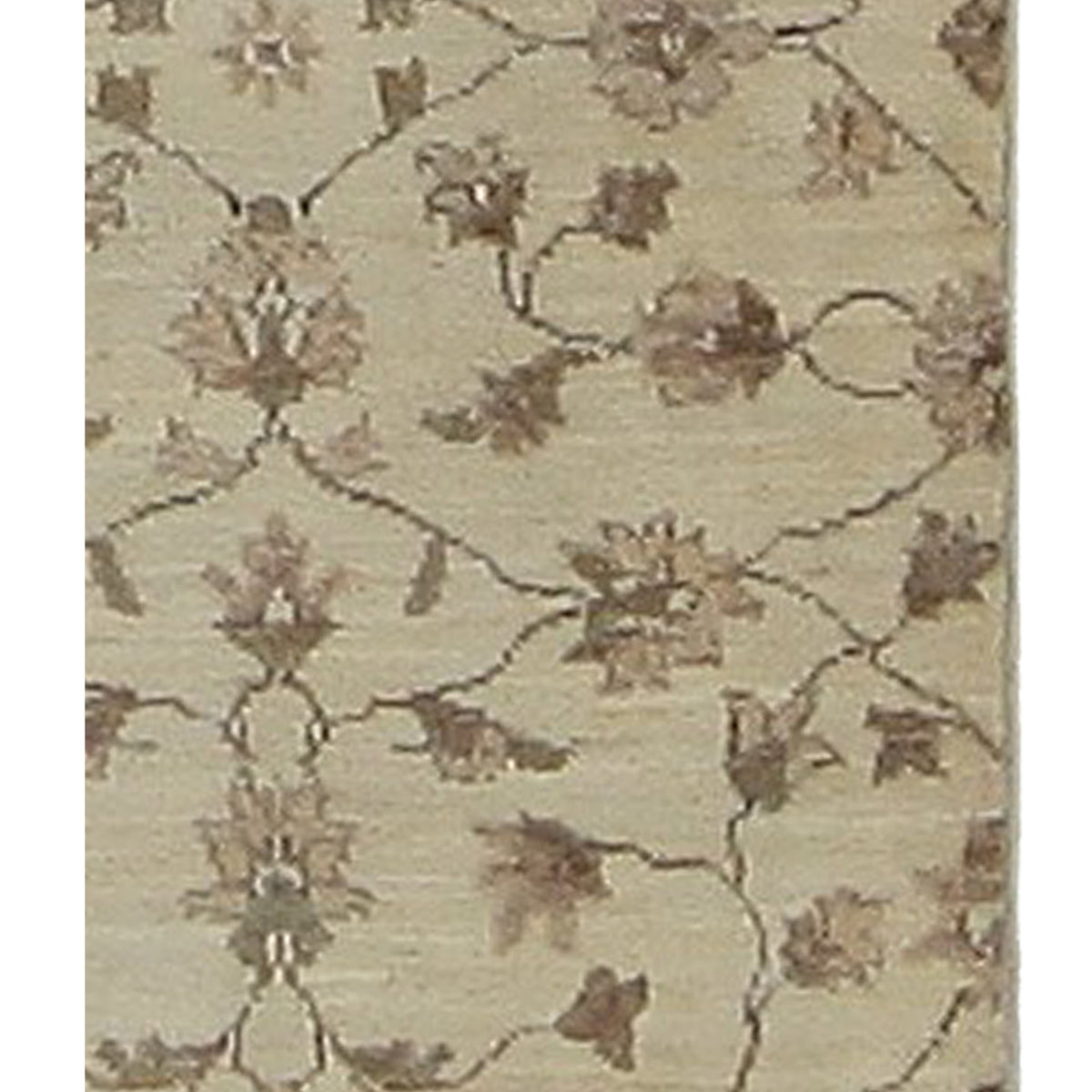 Pacific Ziegler 40600 Ivory Ivory Transitional Hand Knotted Rug