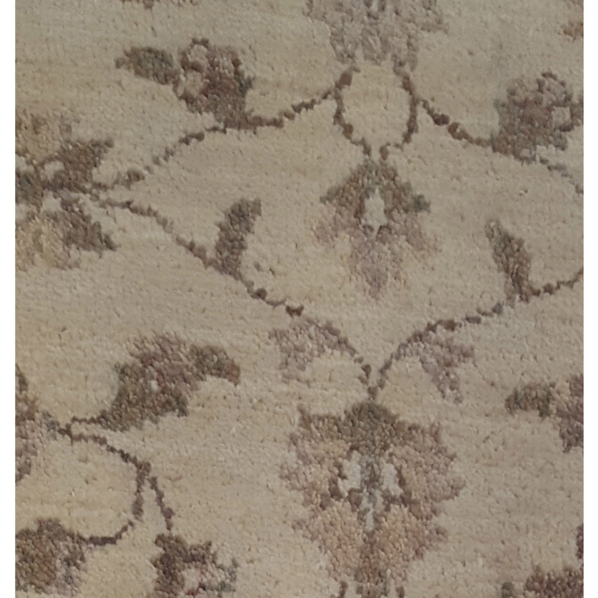 Pacific Ziegler 40601 Ivory Ivory Transitional Hand Knotted Rug