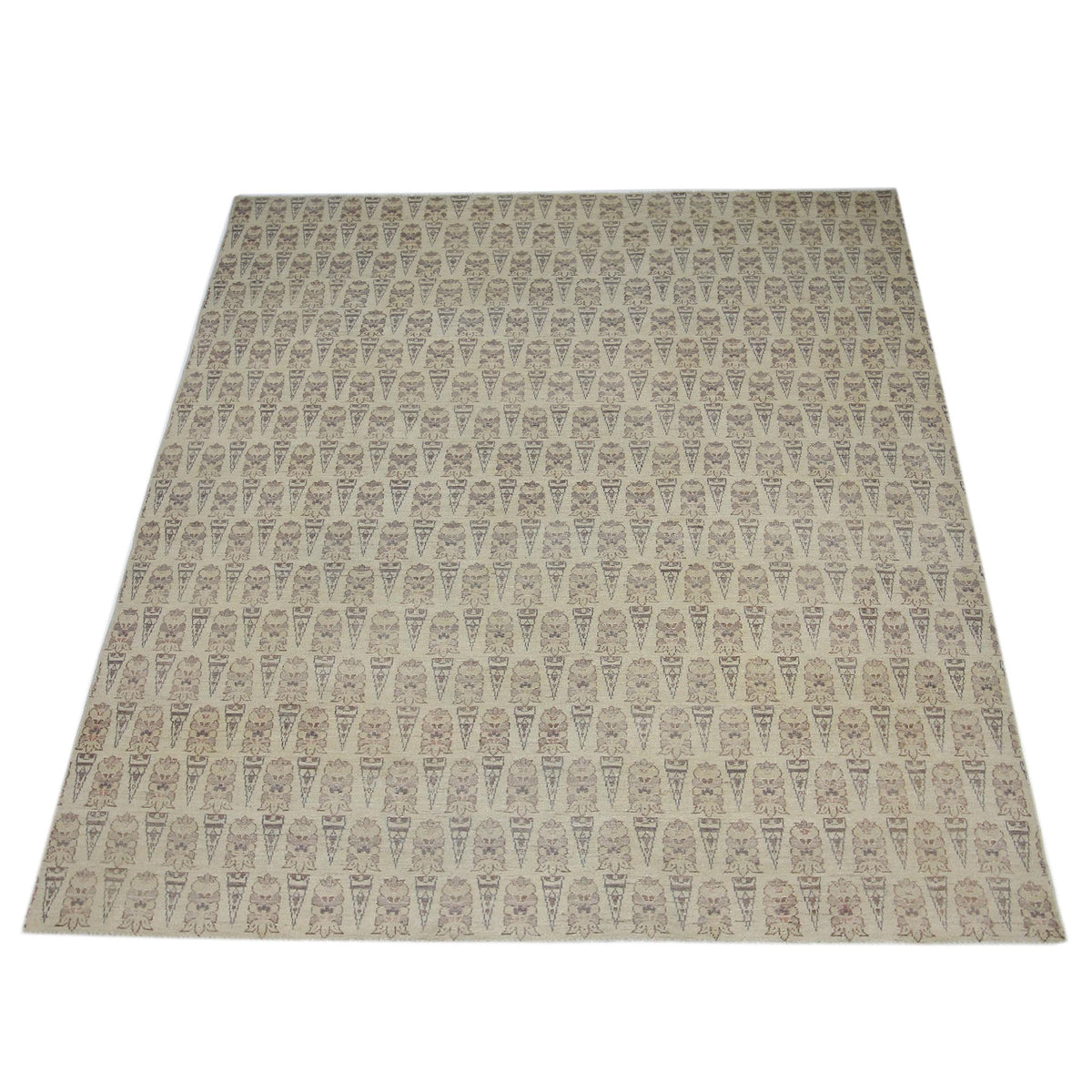 Pacific Ziegler 40631 Ivory Ivory Transitional Hand Knotted Rug