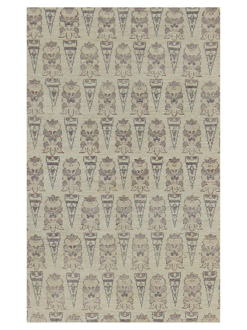 Pacific Ziegler 40631 Ivory Ivory Transitional Hand Knotted Rug