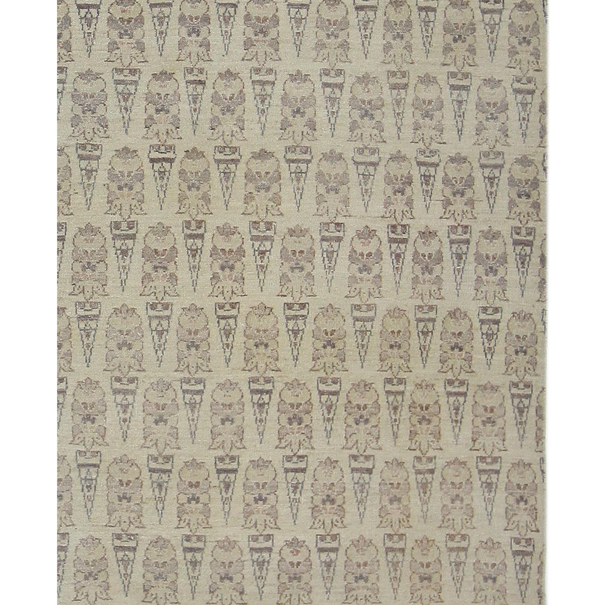 Pacific Ziegler 40631 Ivory Ivory Transitional Hand Knotted Rug