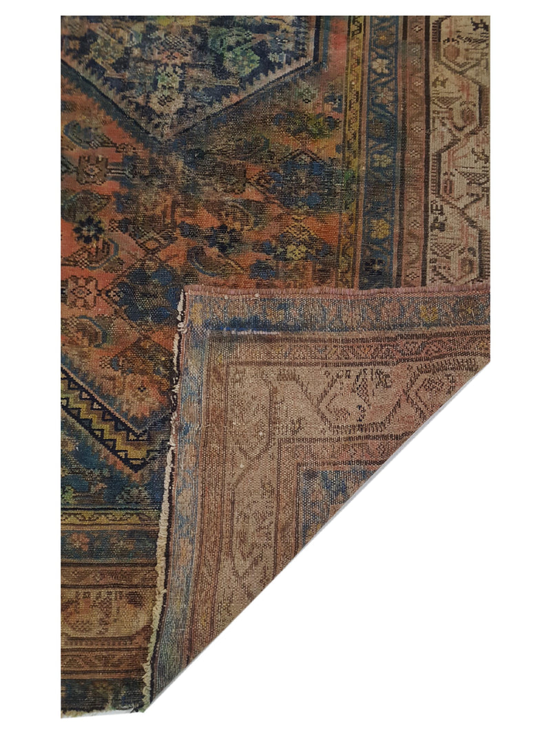 Pacific Malayer 40634 Gold Beige Traditional Hand Knotted Rug