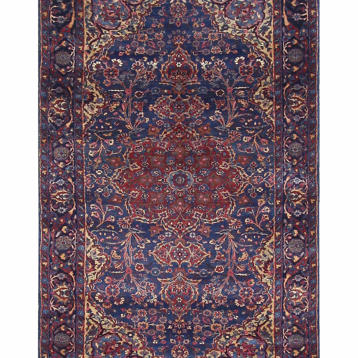 Fasa Antique Kerman  Blue Indigo Traditional