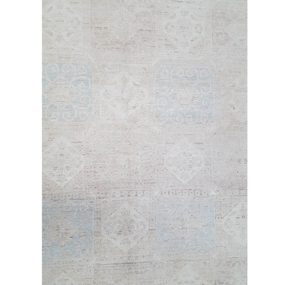 Pacific Ziegler 40700 Lt.Blue Ivory Transitional Hand Knotted Rug
