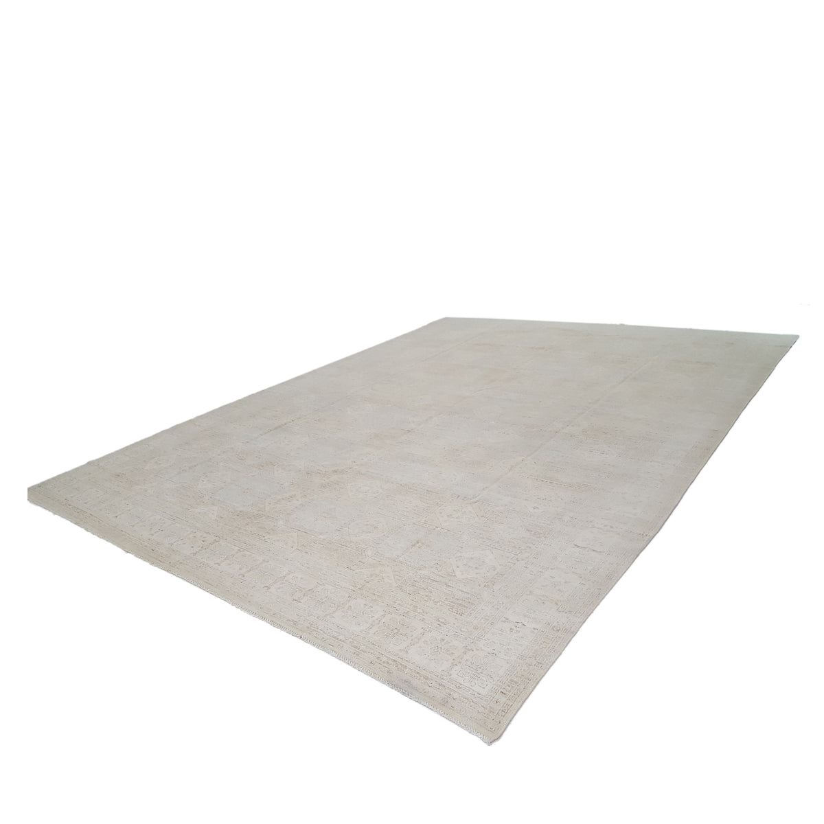 Pacific Ziegler 40700 Lt.Blue Ivory Transitional Hand Knotted Rug