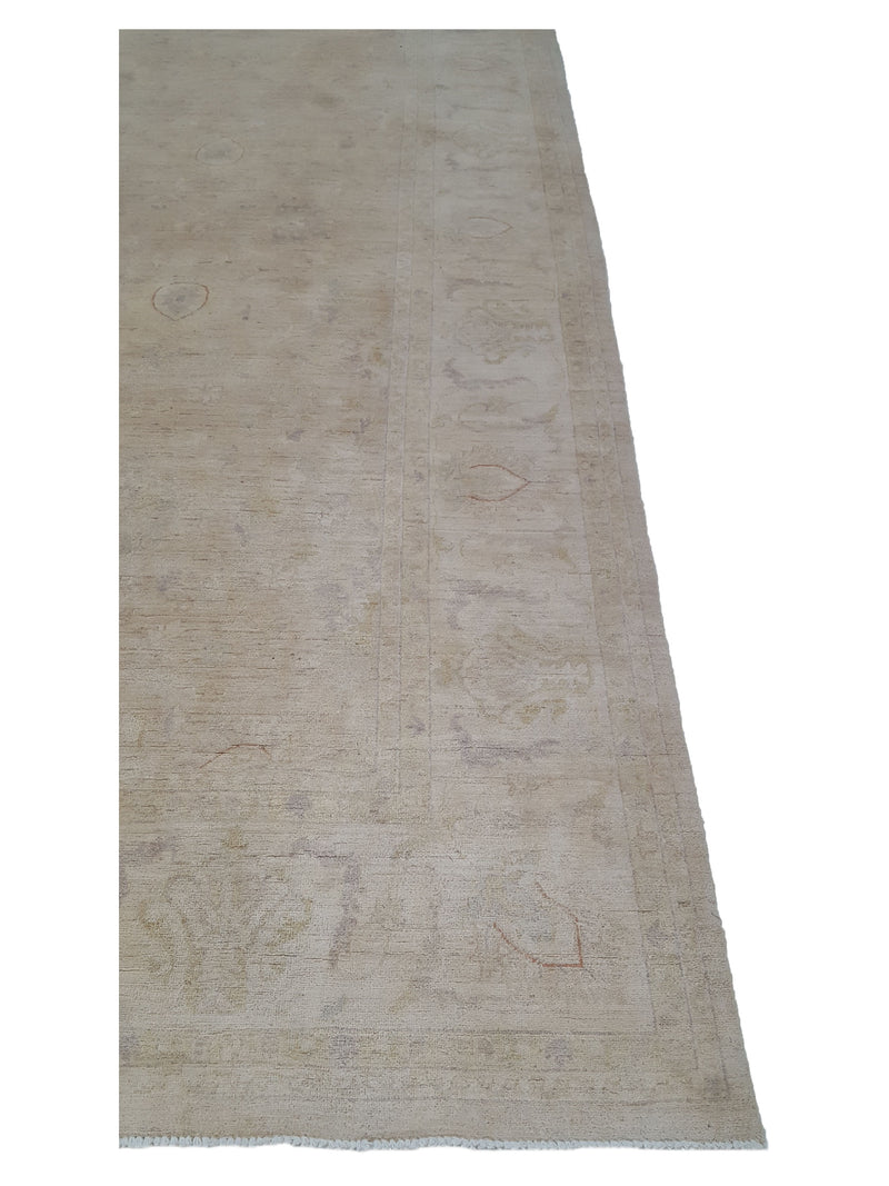 Pacific Ziegler 40702 Beige Beige Transitional Hand Knotted Rug