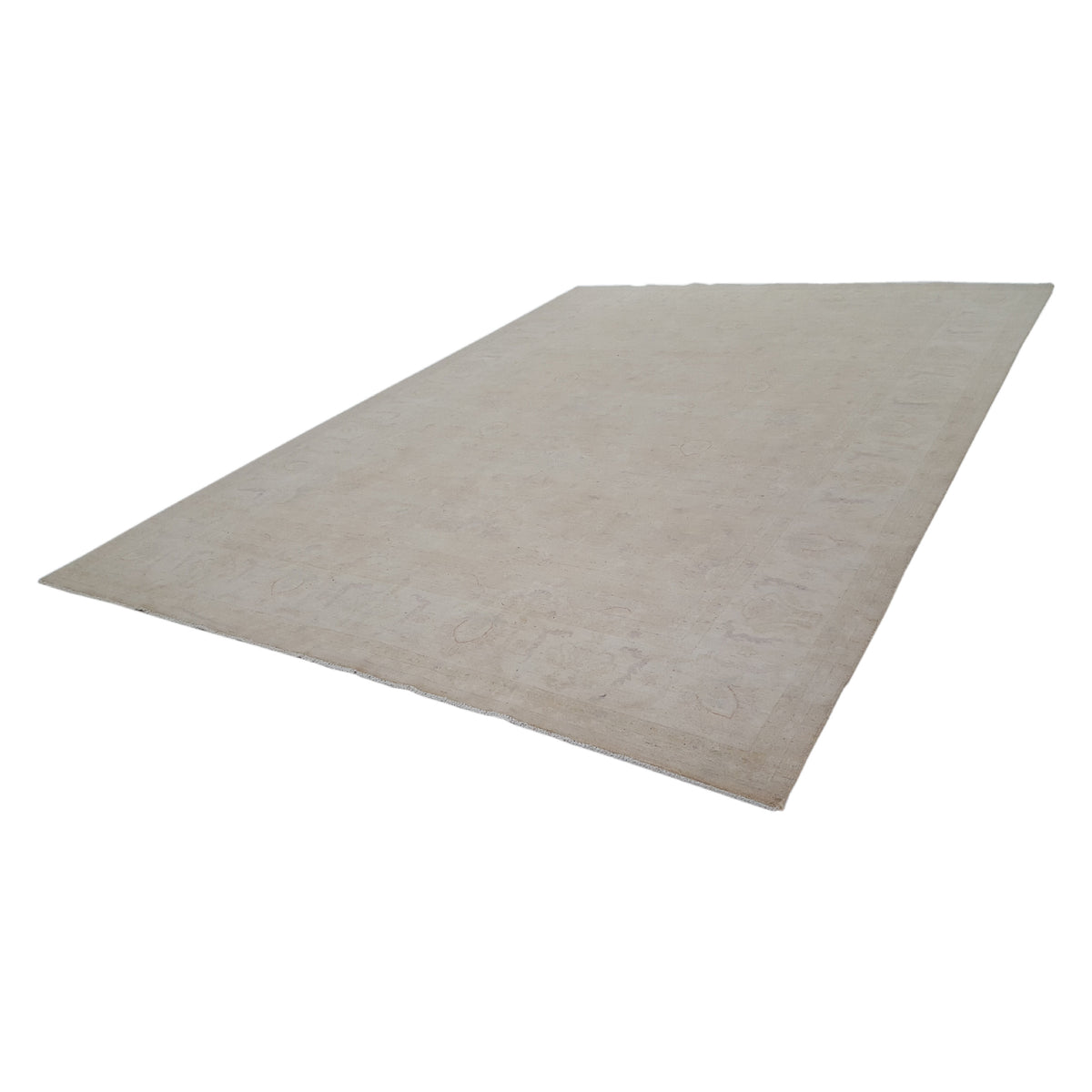Pacific Ziegler 40702 Beige Beige Transitional Hand Knotted Rug