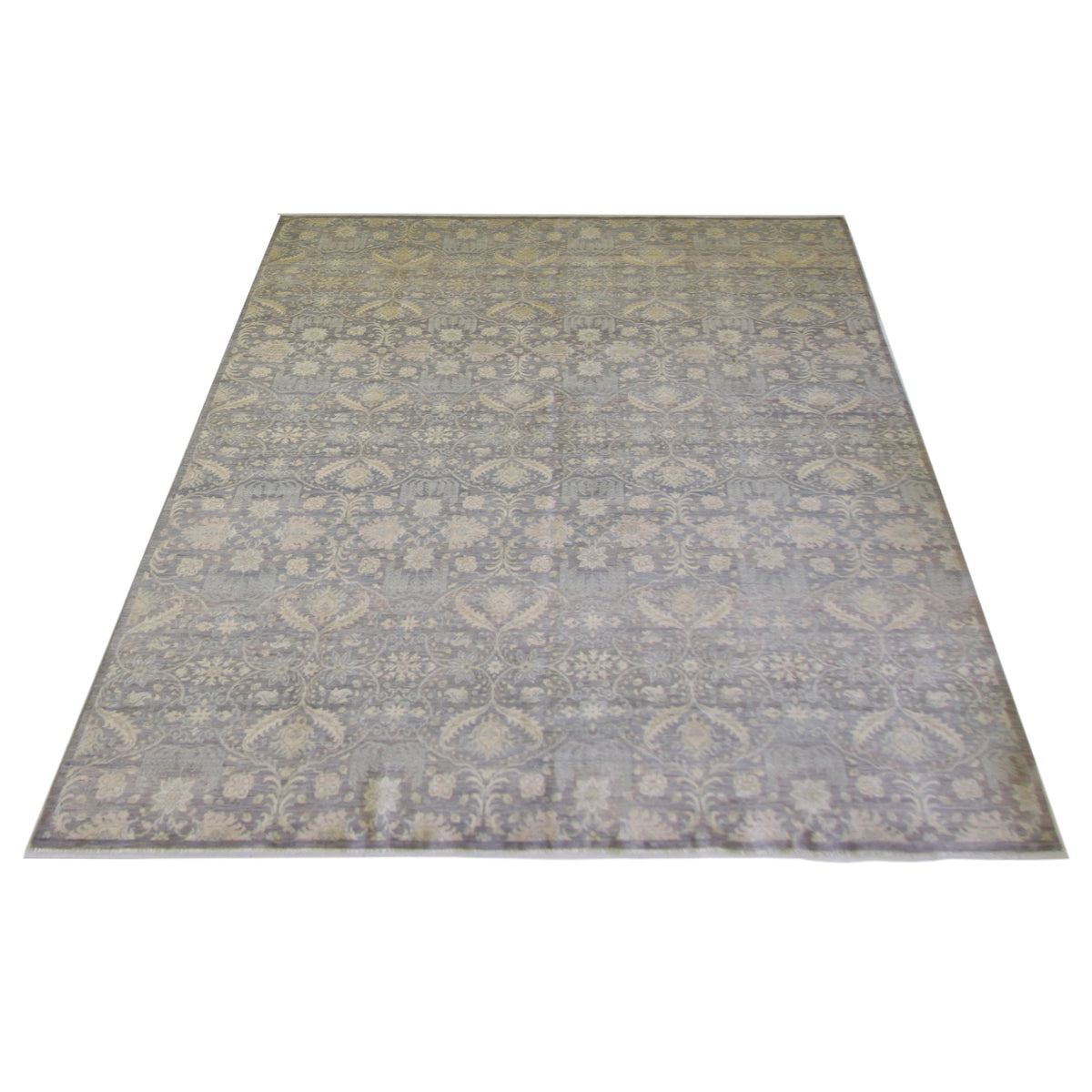 Pacific Ziegler 40706 Grey Ivory Transitional Hand Knotted Rug